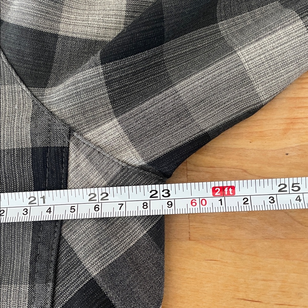 Icebreaker Departure II Merino Long Sleeve Shirt black grey plaid men’s size XL - Picture 10 of 15